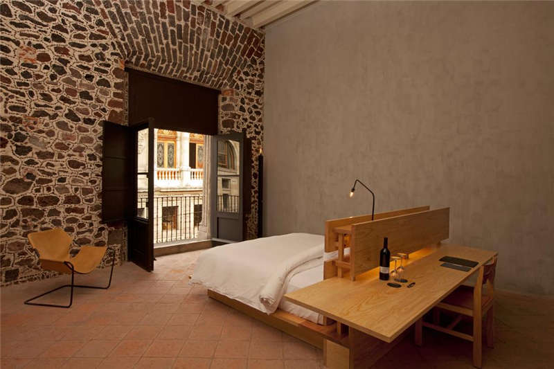 墨西哥市區特色精品酒店客房空間裝修設計案例