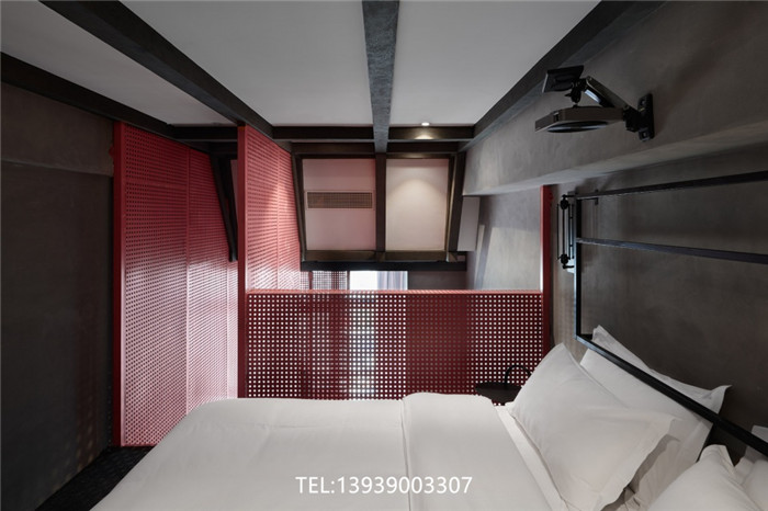 重慶幔山酒店  超酷的摩登工業風精品酒店設計案例