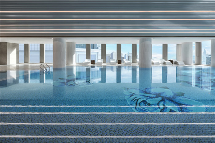 杭州高端商務酒店設計   新天地麗笙酒店泳池設計賞析
