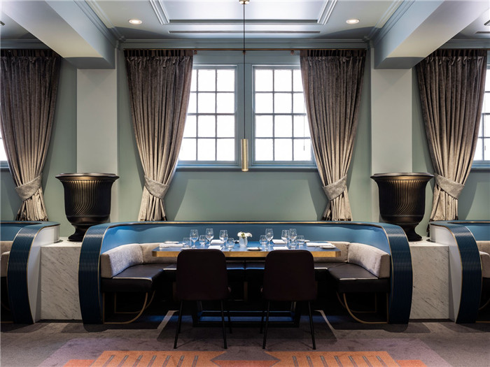 新英格蘭TATTERSALLS復古輕奢風精品酒店設計案例