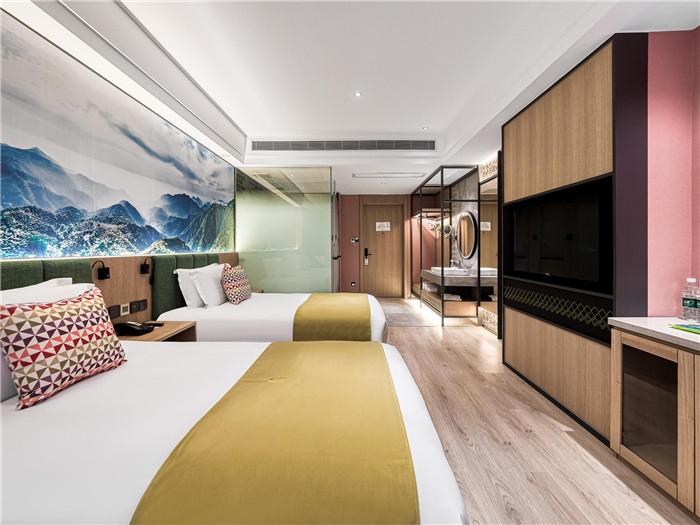重慶首家康鉑酒店客房設計   多元化連鎖精品酒店設計典范