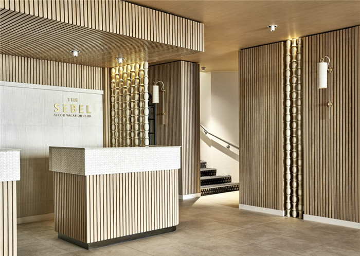 環保自然的北歐風悉尼塞貝爾酒店接待臺改造設計方案