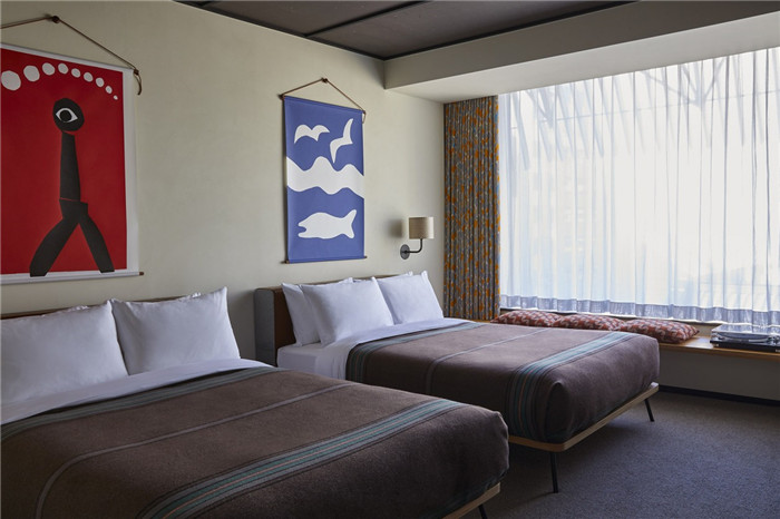 引領京都新潮流的Ace藝術精品酒店標準客房設計方案賞析  