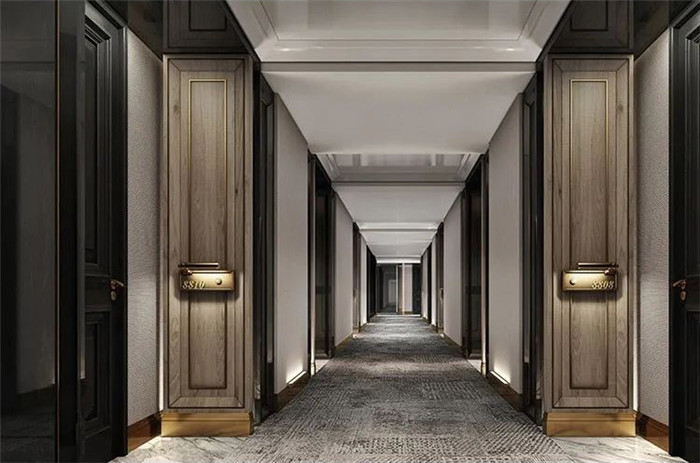 蘇寧旗下超奢華鐘山國際高爾夫酒店客房走廊升級改造設計方案