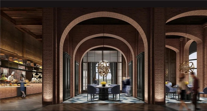 蘇寧旗下超奢華鐘山國際高爾夫酒店餐廳升級改造設計方案