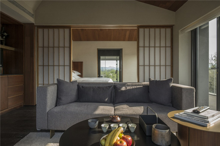 將西溪濕地美態融入室內的杭州木守度假酒店客房設計