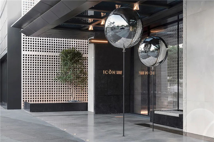 酒店入口設計-顛覆傳統的精品酒店設計推薦：ICON HOTEL酒店設計方案