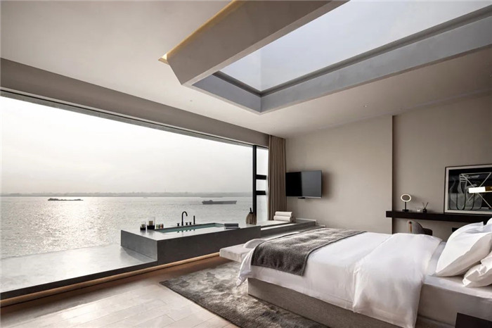 酒店大床房設計-以郵輪帆船為靈感的泊樂藝術精品酒店設計案例