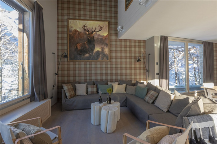 酒店休閑區設計-可持續理念下的滑雪場原生態度假酒店設計案例