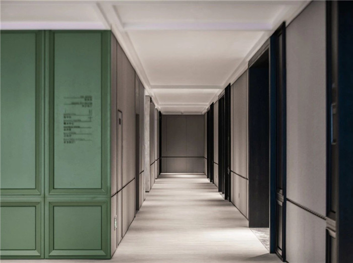 酒店客房走廊設計-以城市文化為藍本的英威斯頓精品酒店設計案例