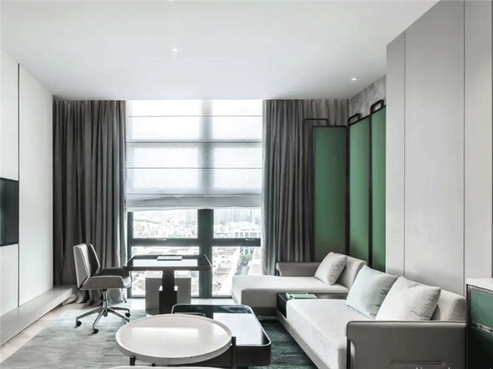 酒店套房客廳設計-以城市文化為藍本的英威斯頓精品酒店設計案例