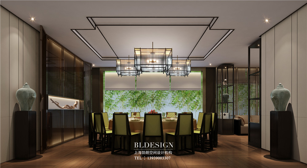餐廳包房設計-北京曲水蘭亭溫泉度假酒店設計案例