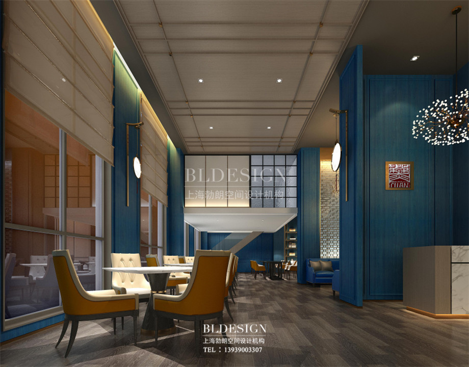 云南酒店設計-云南月伴灣精品酒店餐廳改造設計方案