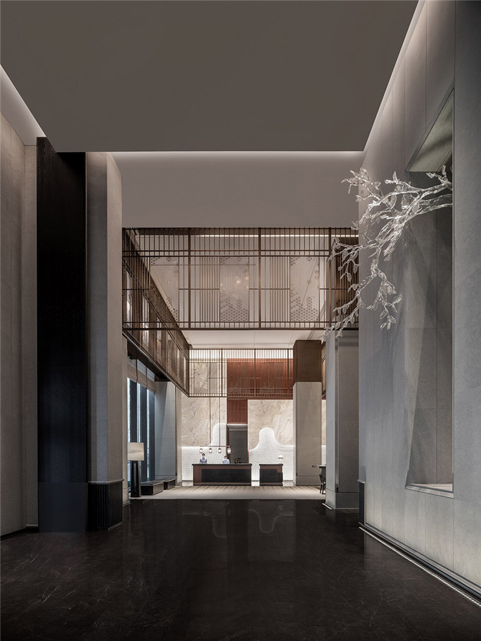 大廳設計-以嶺南水鄉文化為主題的東莞洲際酒店設計案例