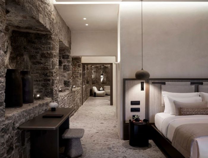 希臘米科諾斯島Aeonic極簡主義度假酒店設計