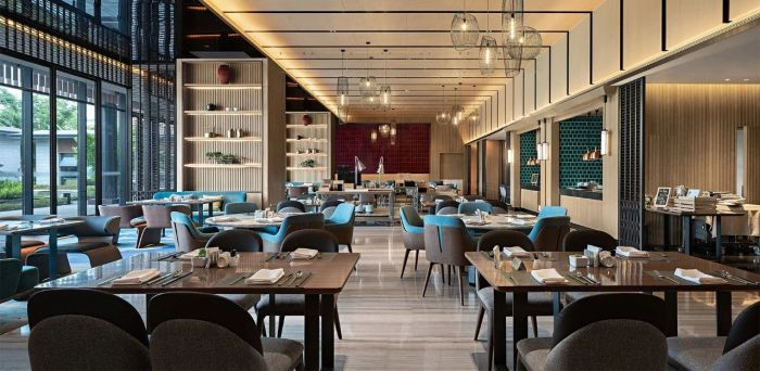 最新開業   成都海泉灣美憬閣索菲特酒店餐廳設計