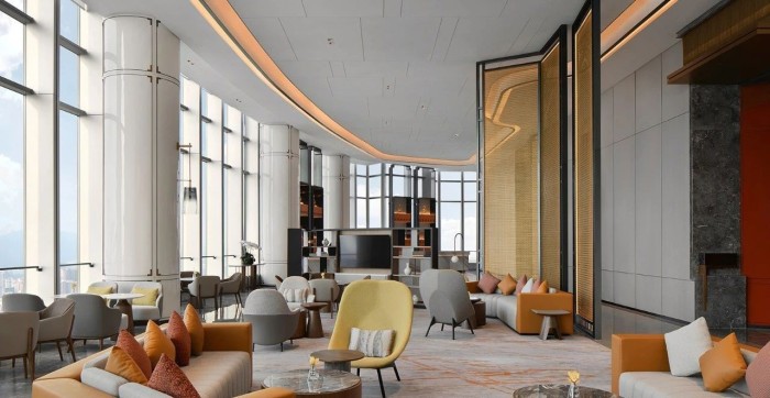 長沙新地標酒店設計  世茂希爾頓酒店設計方案賞析