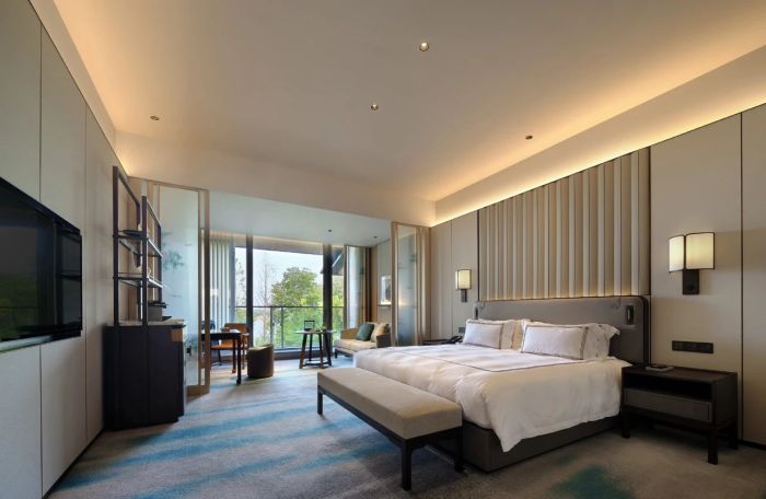酒店客房設計-中式風華   南湖賓館1號樓翻新改造設計案例