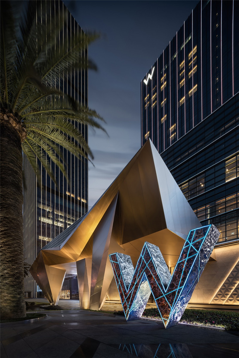 前衛潮流的長沙W酒店公共區域設計方案