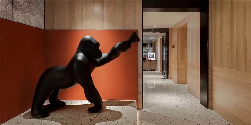 走廊設計-成都熊貓很困精品主題酒店設計方案賞析