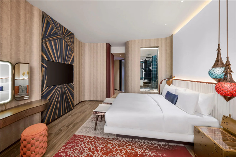 迪拜最新W酒店開業  中東特色酒店室內設計一覽